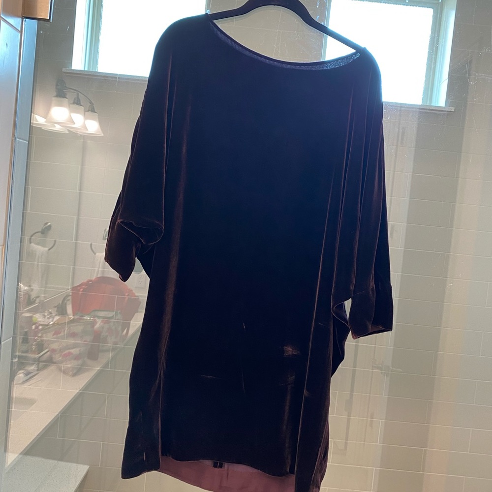 Plum Velvet Vince Dress